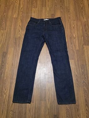 Element Made To Endure Jeans Mens 32x32 Dark Wash Denim Straight Fit Skate C98